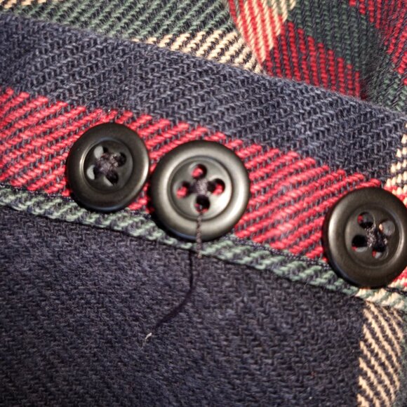 Eddie Bauer flannel shirt jacket - Picture 8 of 11